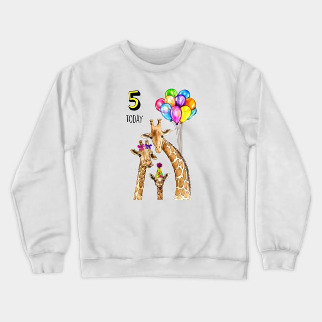 5 today thortful Crewneck Sweatshirt by Poppy and Mabel